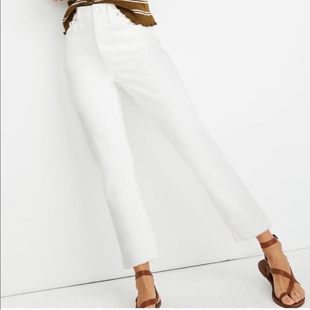 Madewell High rise slim boy jean - nwot